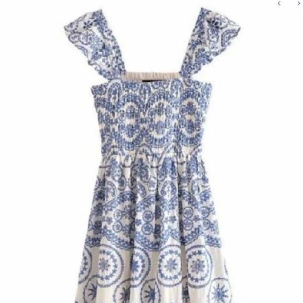 Chatham Eyelet Midi Dress